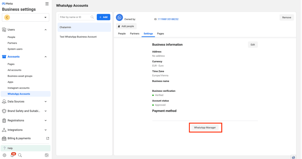 كيفية توثيق الواتس اب ؟