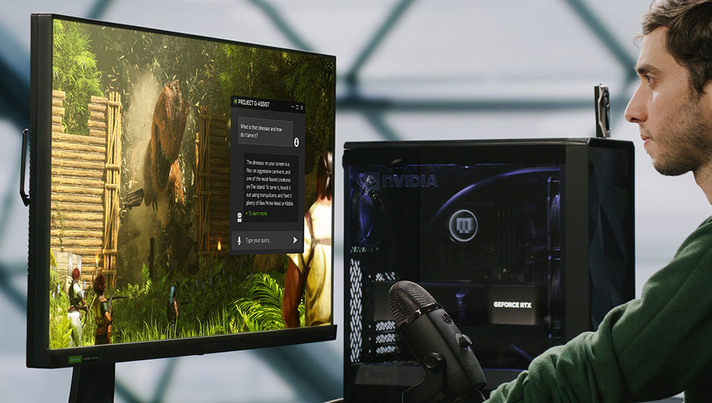 مساعد الذكاء الاصطناعي المخصص للألعاب من Nvidia