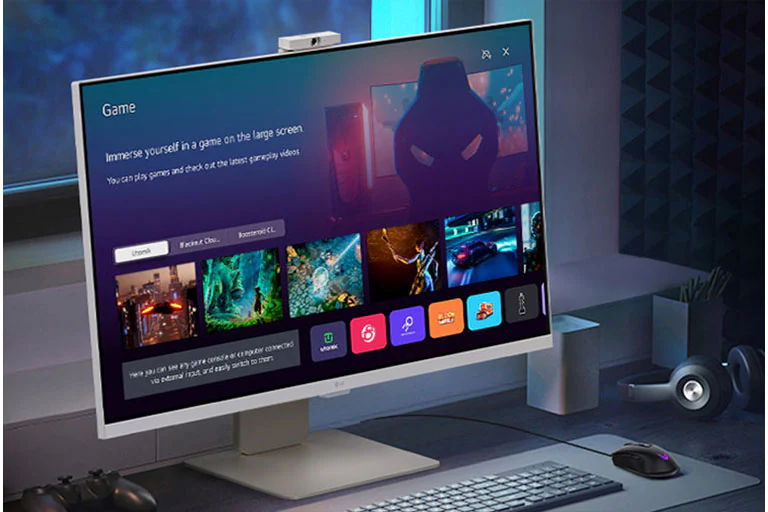 شاشة LG MyView Smart Monitor متعددة الاستخدامات