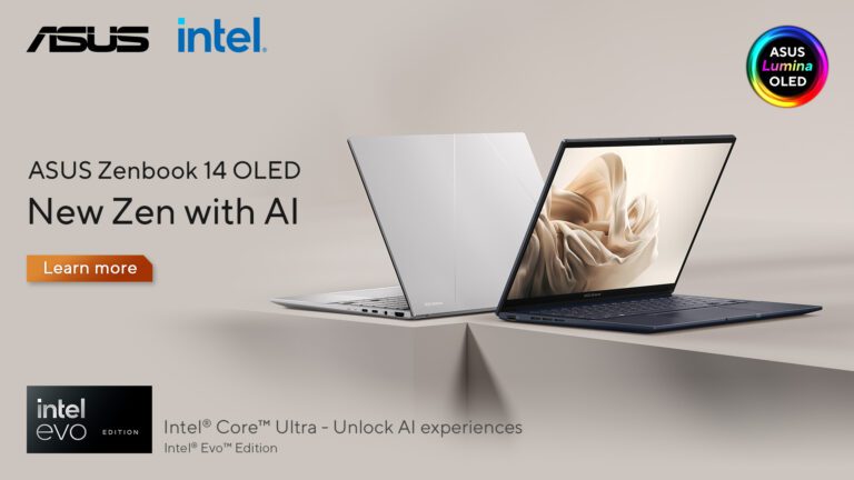 الإنتاجية العالية في كل استخدام: تعرف على أجهزة ASUS Zenbook مع معالجات الجيل 14 من Intel