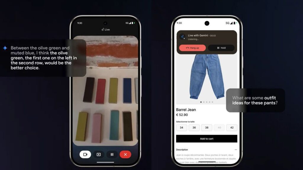 تحديثات جديدة من Google: تطبيق Gemini بات قادراً على رؤية واستيعاب الواقع الحقيقي