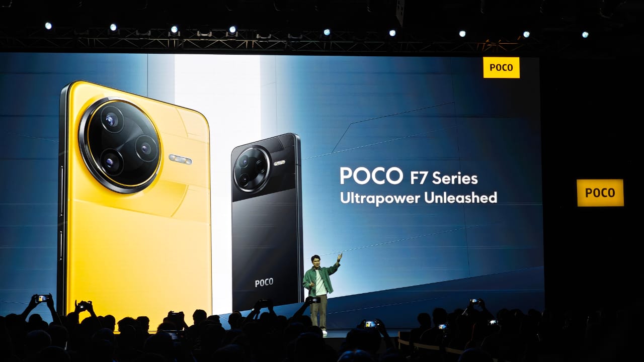 مشاهد من حفل الإعلان عن هواتف POCO F7 الجديدة الرائدة