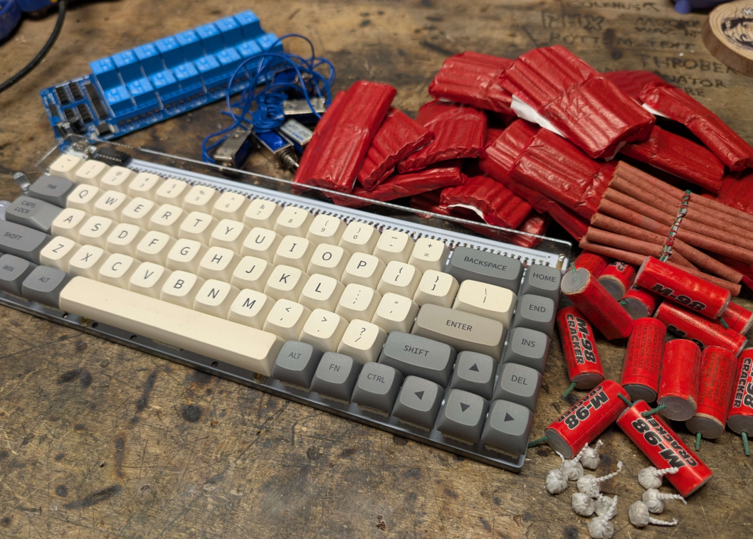 أعلى لوحة مفاتيح ضجيجاُ في العالم