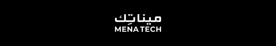 MENA Tech Cover White Logo and Black Background