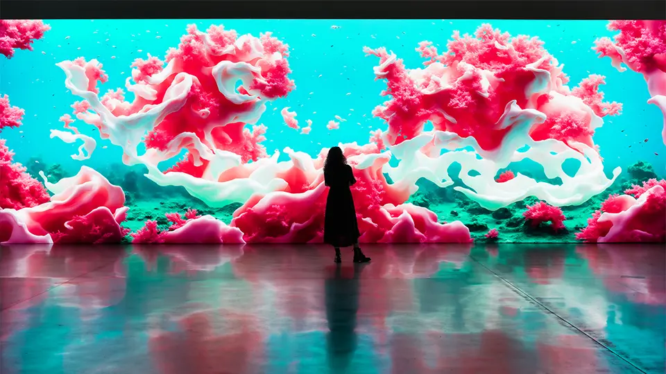 أول متحف فني للذكاء الاصطناعي في العالم يغير كل ما تعرفه عن الفن!