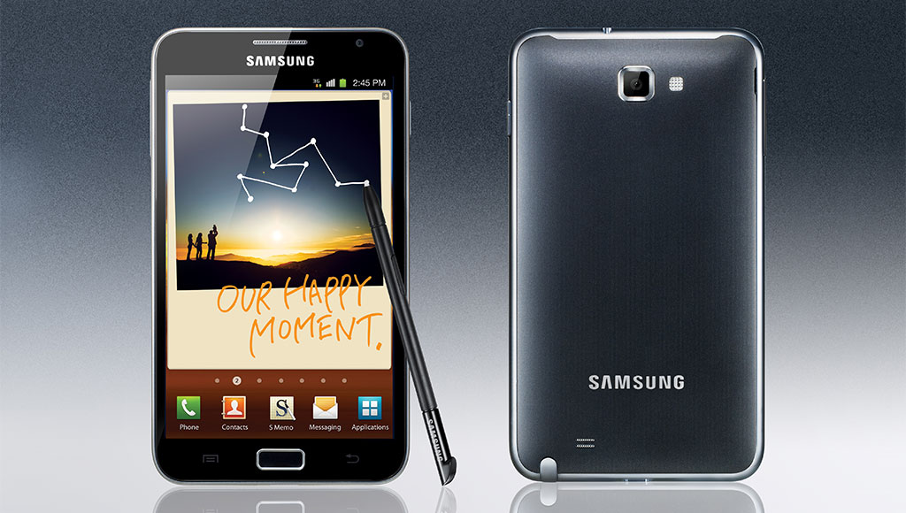 هاتف Samsung Galaxy Note الصادر عام 2011