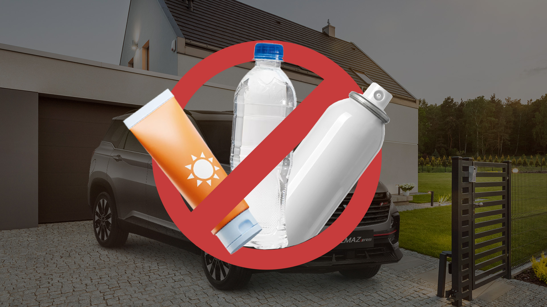 10 أشياء خطيرة لا تتركها في السيارة في الصيف لأنها قد تسبب انفجار أو تلف كبير!