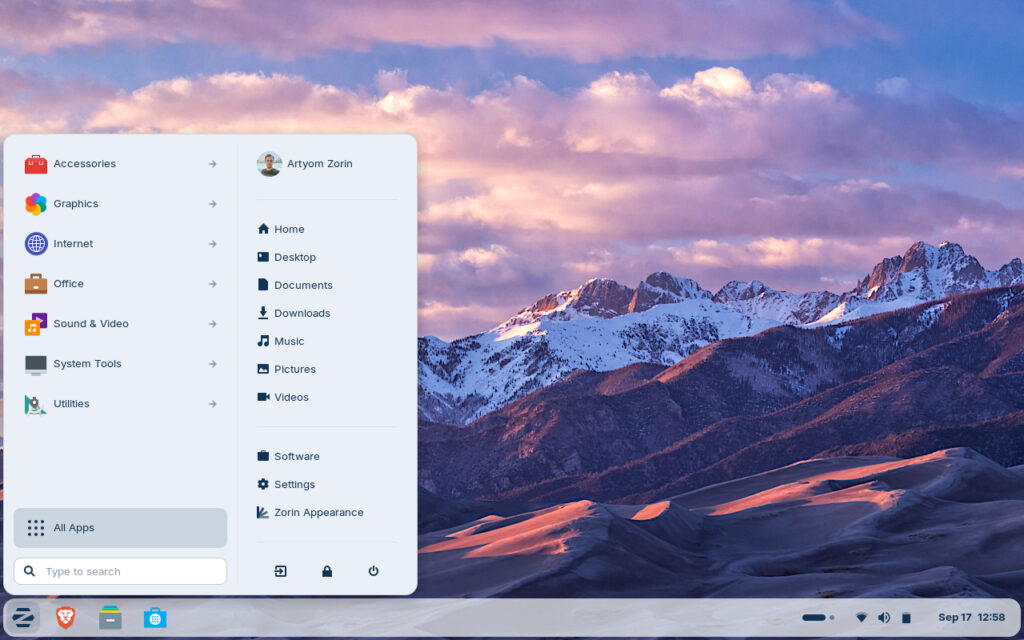 تعرف على نظام Zorin OS الجديد، أقرب واجهة لنظام ويندوز 10