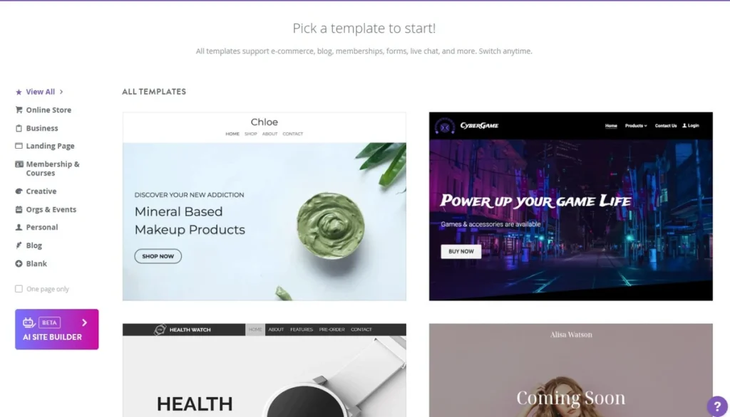أشهر أدوات بناء المواقع بدون الحاجة إلى برمجة