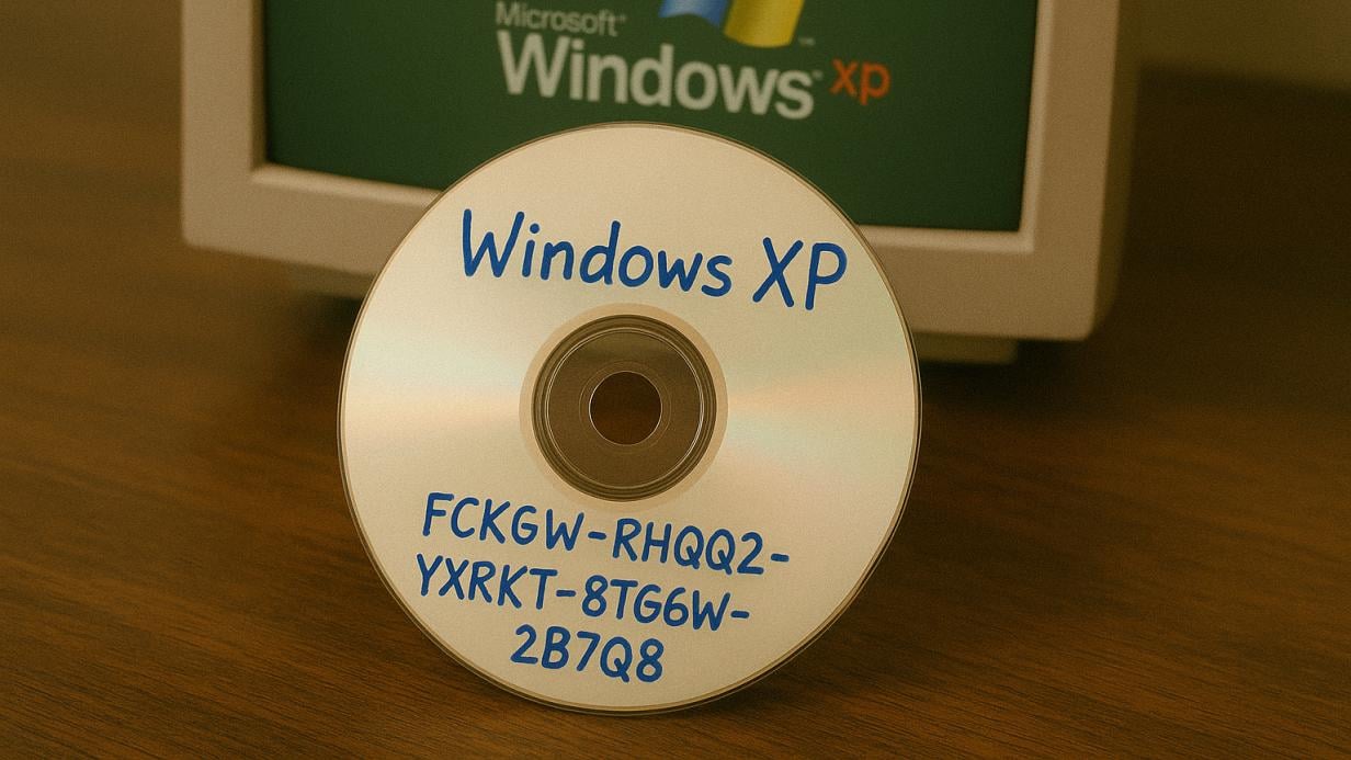 تعرف على قصة اشهر مفتاح تفعيل في تاريخ ويندوز xp