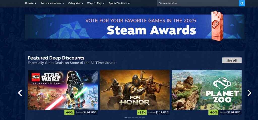 أفضل مواقع تحميل ألعاب PC كاملة 2026 مدفوعة ومجانية وآمنة