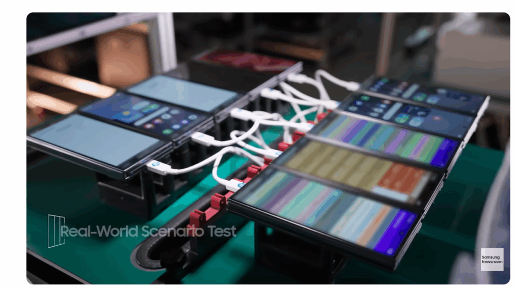 اختبار وتجميع Galaxy Z TriFold