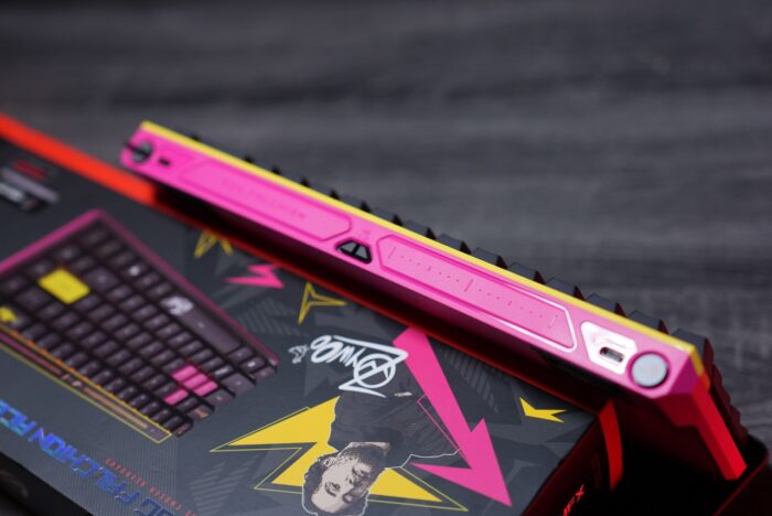 ROG Harpe Ace II and ROG Falchion Ace HFX Media bar