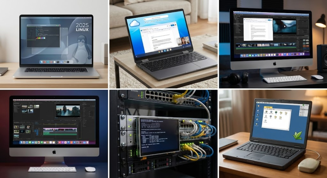 أفضل أنظمة تشغيل بديلة لويندوز 2025 تجعلك تعيش تجربة حاسوب مختلفة