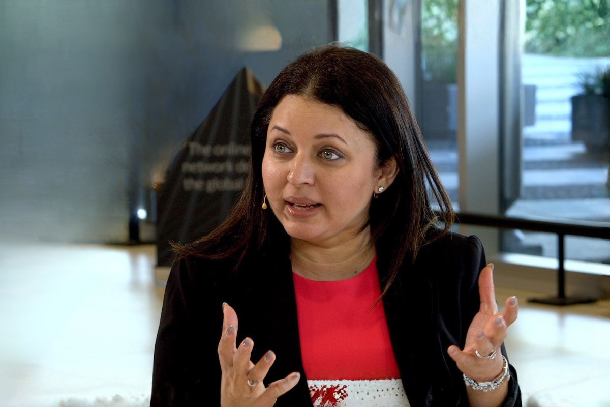 Renu Navale, Vice President and General Manager of Intel's Cities and Critical Infrastructure Division,