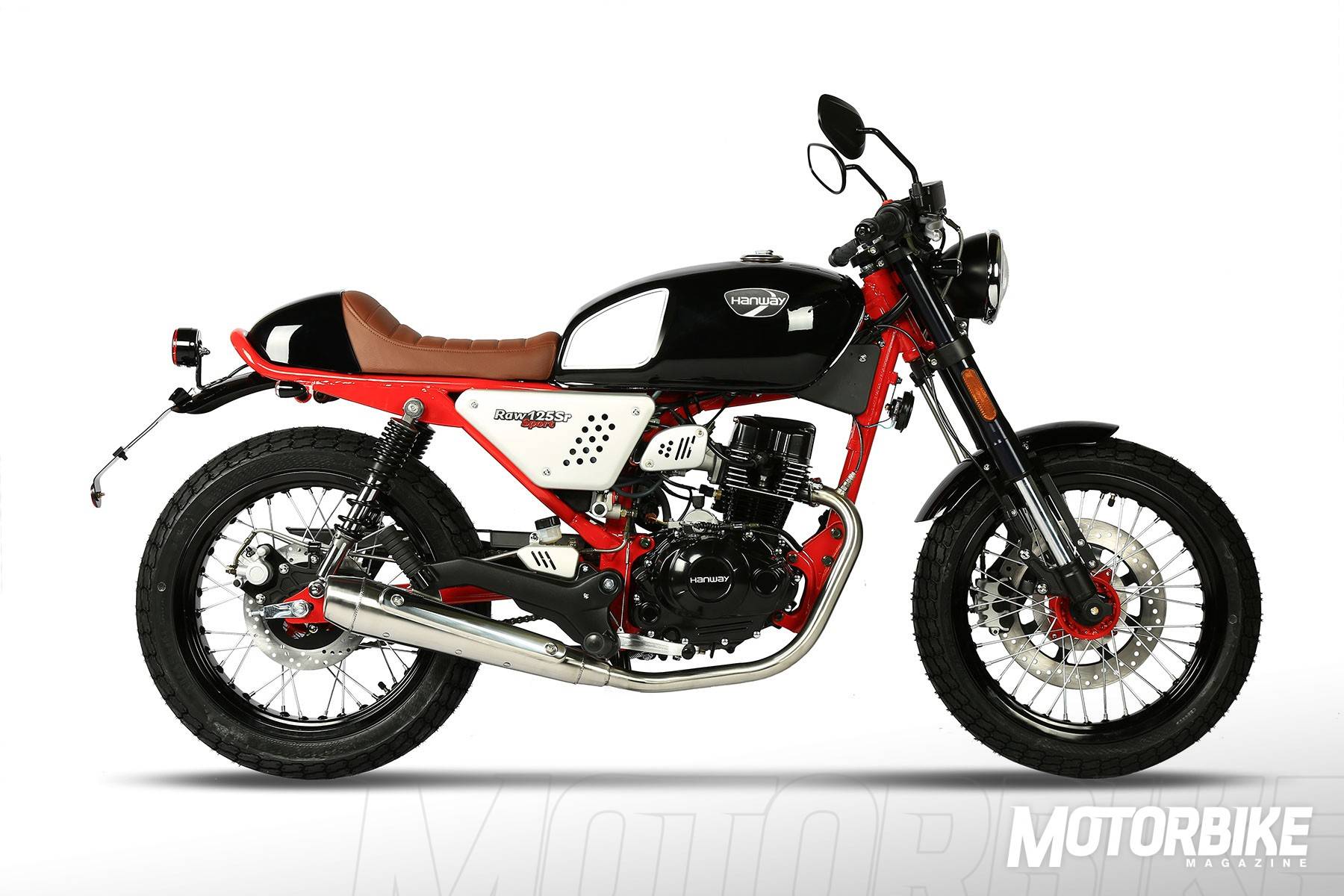 Hanway Raw 125 SR Sport Black/Red 2017 Precio, fotos, ficha técnica y