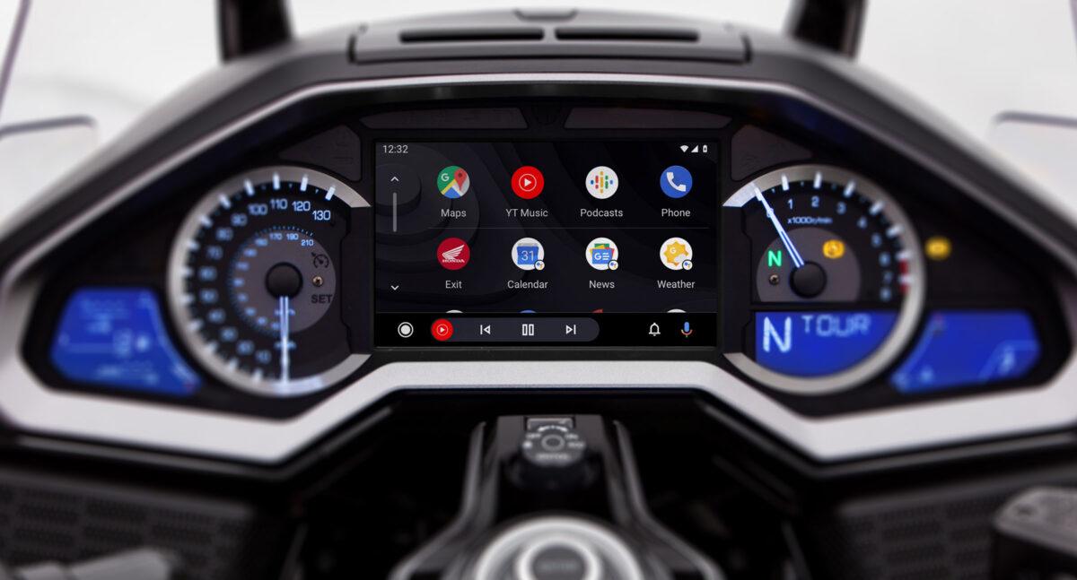 honda goldwing android auto