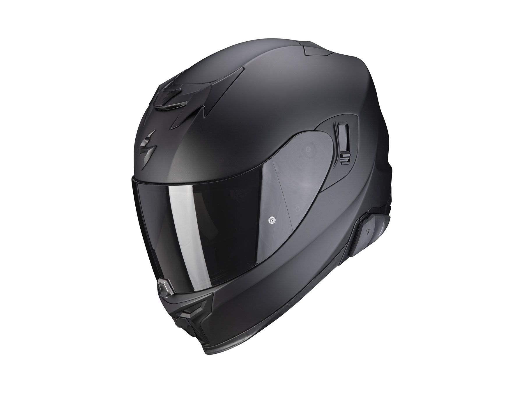 Scorpion EXO-520 AIR Casco Moto | Omologato ECE 22.05 | Visiera Parasole Integrata | Predisposto Per Bluetooth | Taglia XXL Nero-Grigio - 5