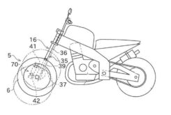 Kawasaki moto 3 ruedas bikeleaks patente