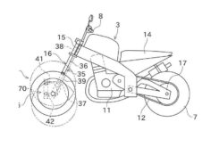 Kawasaki moto 3 ruedas bikeleaks patente filtrada