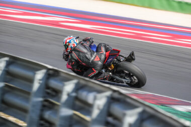 Aprilia RSV4 Factory 2021 prueba 7