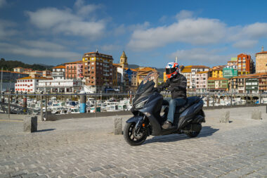 SYM Joymax Z 125 2021 prueba 2