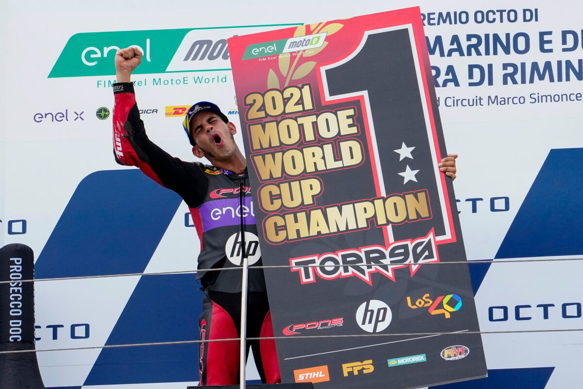 Jordi Torres titulo MotoE 2021 2