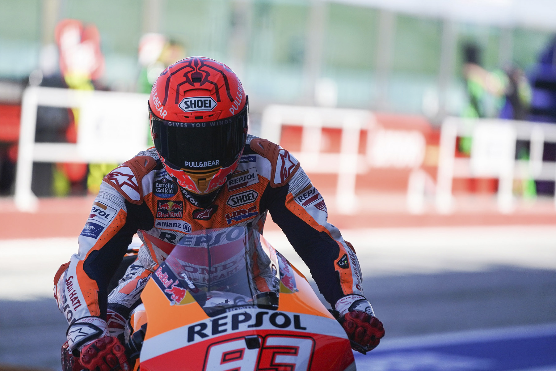 Marc Márquez: «Seguir a Bradl me ha ayudado y me ha permitido pasar a la Q2» - Motorbike Magazine