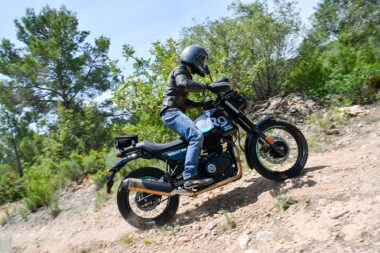 Royal Enfield Scram 411 2022 prueba opinion 10