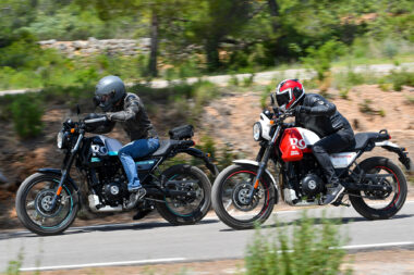 Royal Enfield Scram 411 2022 prueba opinion 15