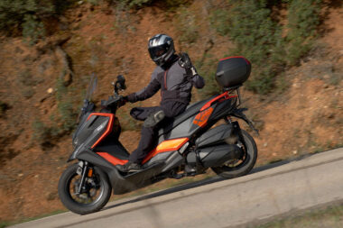 KYMCO DTX 350 prueba opinion