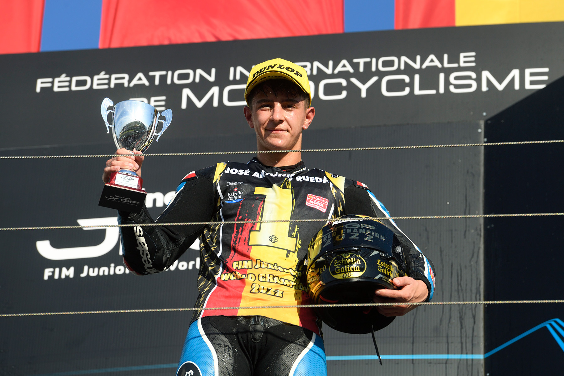 José Antonio Rueda, campeón del Mundial de 2022 Motorbike