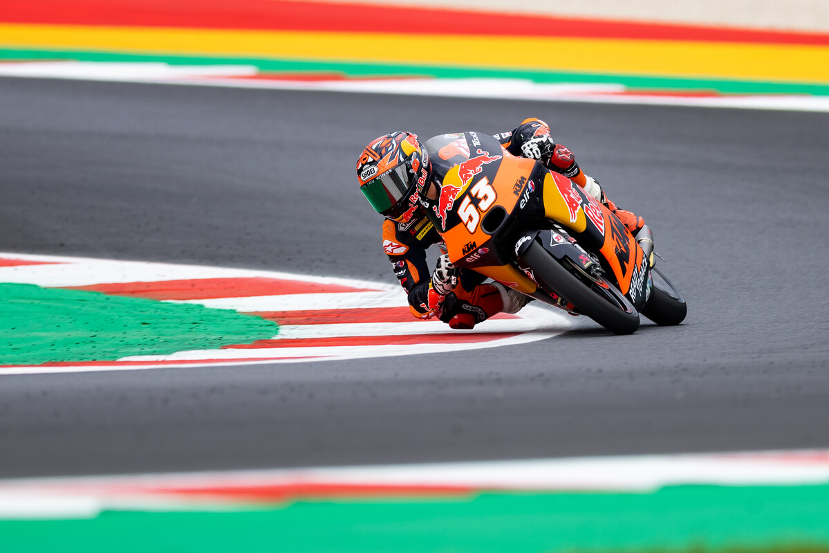  nc Bate A Holgado En La Pole De Moto3 Ante La Amenaza De La Lluvia