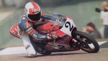 Historia de Derbi, la marca de motos española por excelencia (parte 2) 7 04 1986 Aspar que ganaria el Mundial de velocidad en 80 cc