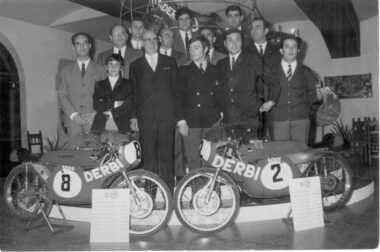 Historia de Derbi, la marca de motos española por excelencia (parte 1) 52 10 1969 Derbi GP team 1969