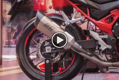 Honda CB750 Hornet escape SC Project play