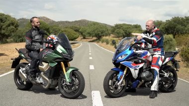 BMW R 1250 RS Moto Guzzi V100 Mandello opiniones