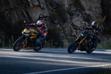 Triumph Street Triple 765 rs Yamaha MT 09 SP 8