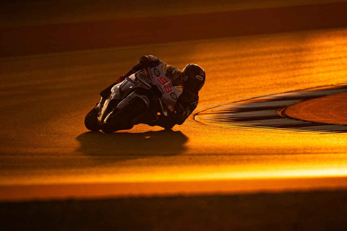marc marquez test qatar motogp