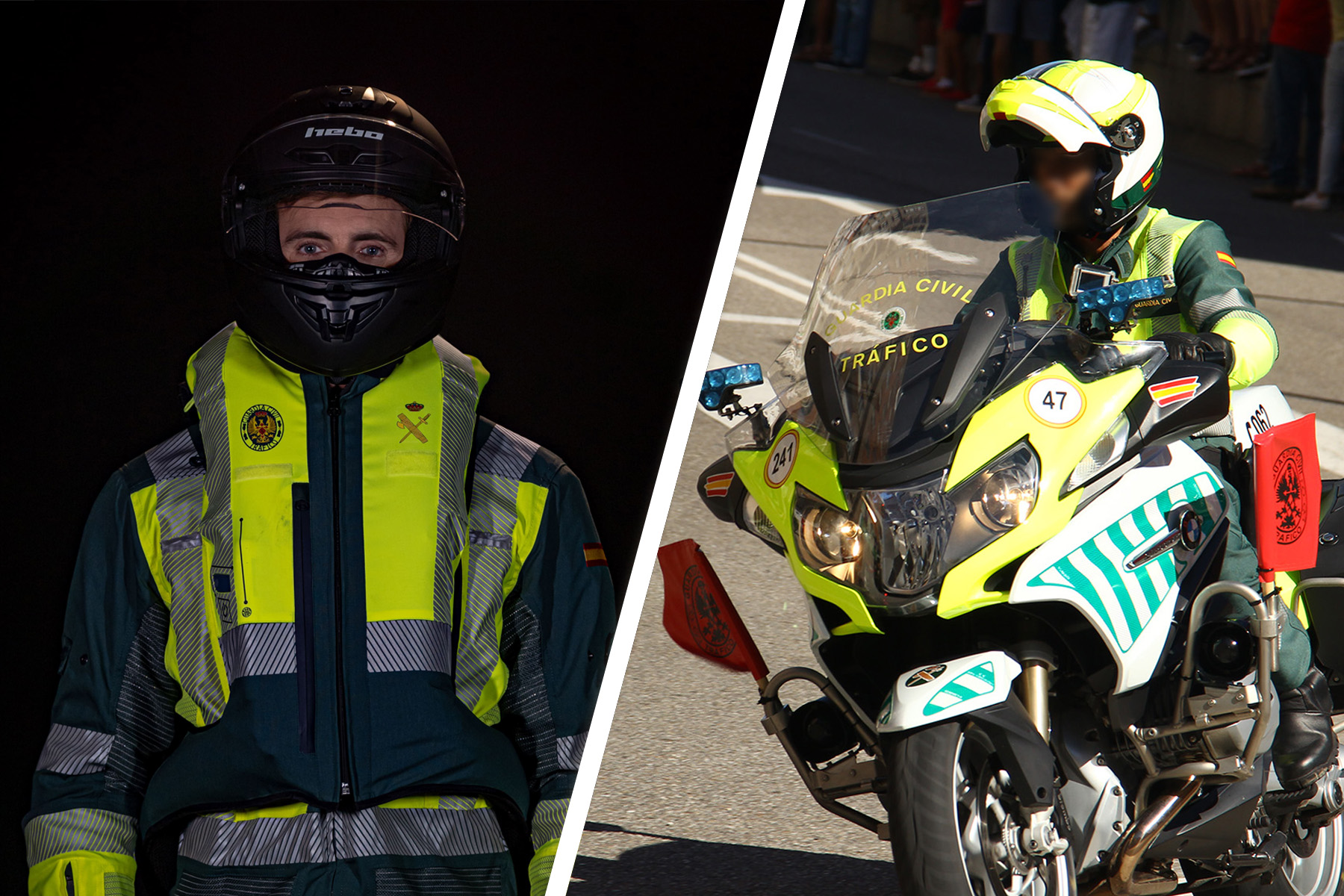 chaleco airbag FECSA Guardia Civil Motor16