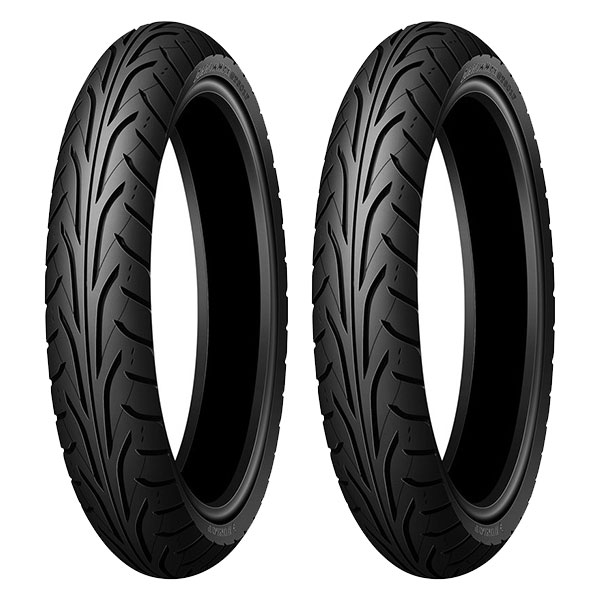 TYRE PAIR DUNLOP 100/80-17 52H + 110/80-18 58H ARROWMAX GT601 | eBay