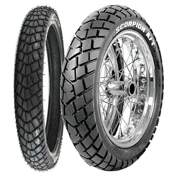 Juego De Neumáticos Pirelli Scorpion Rally STR - 90/90-21