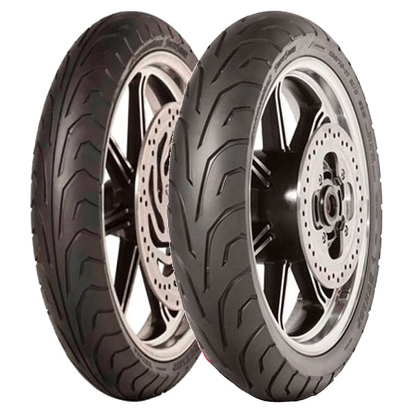 TYRE PAIR DUNLOP 110/80-17 57V + 150/70-17 69V ARROWMAX