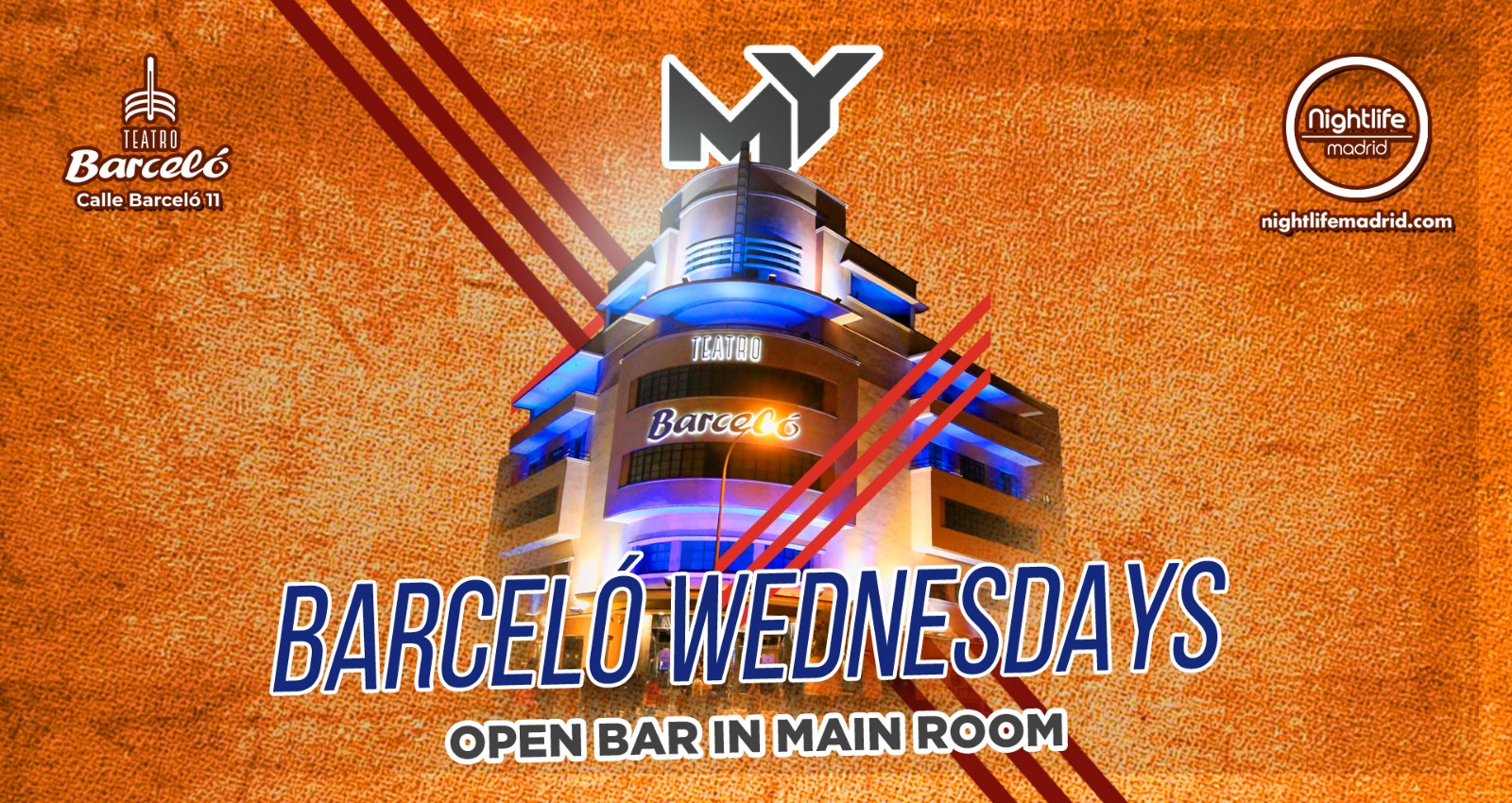 Barceló Wednesdays - Virtual Nightlife Madrid