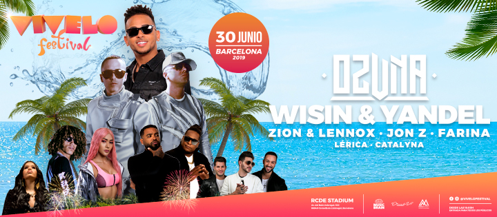 Vívelo Festival pres. OZUNA, Zion & Lennox, Wisin & Yandel - Club Vivelo Festival Vívelo Festival pres. OZUNA, Zion & Lennox, Wisin & Yandel - Club Vivelo Festival