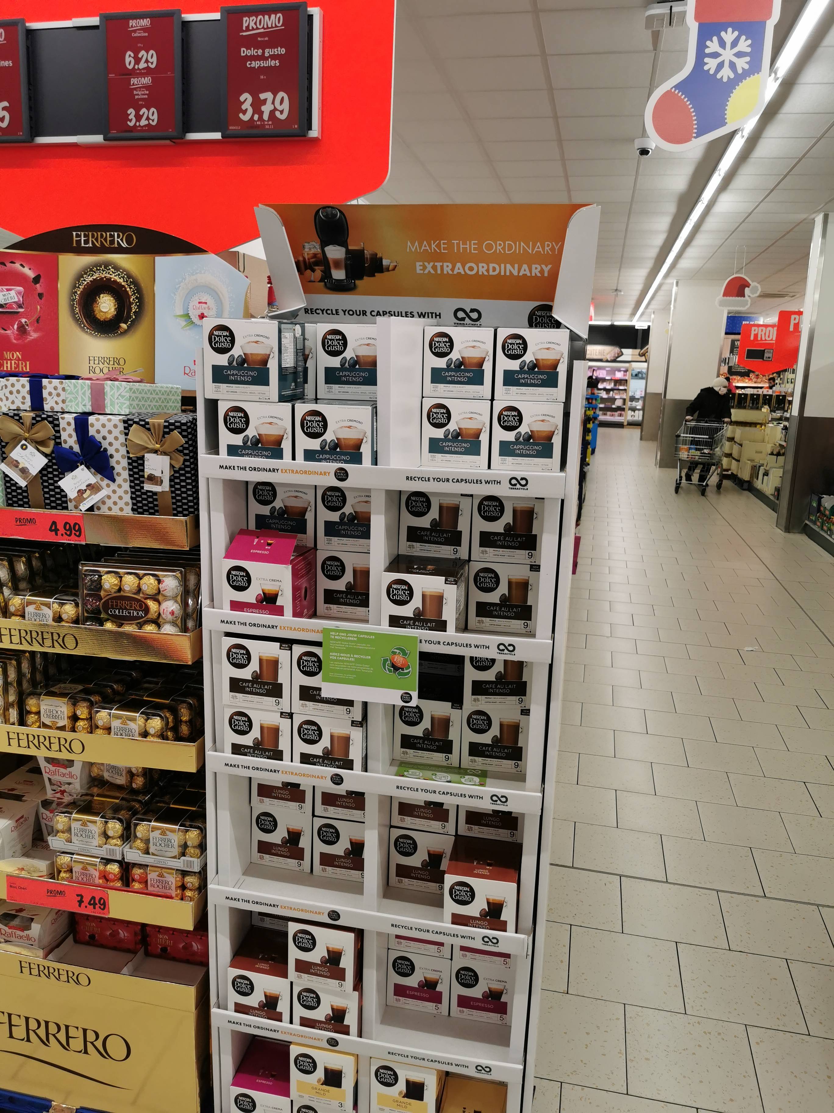 Dolce Gusto capsules aan €3,79 in de Lidl