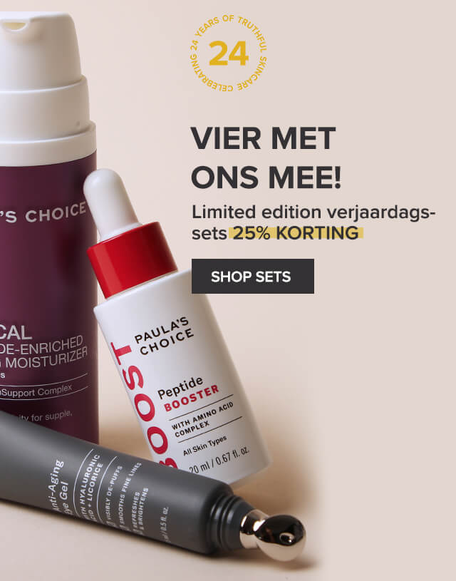 25 korting op limited editionverjaardagssets