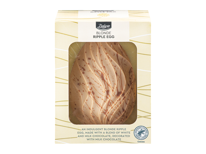 Deluxe Small Ripple Eggs 120g for £3.99 at Lidl