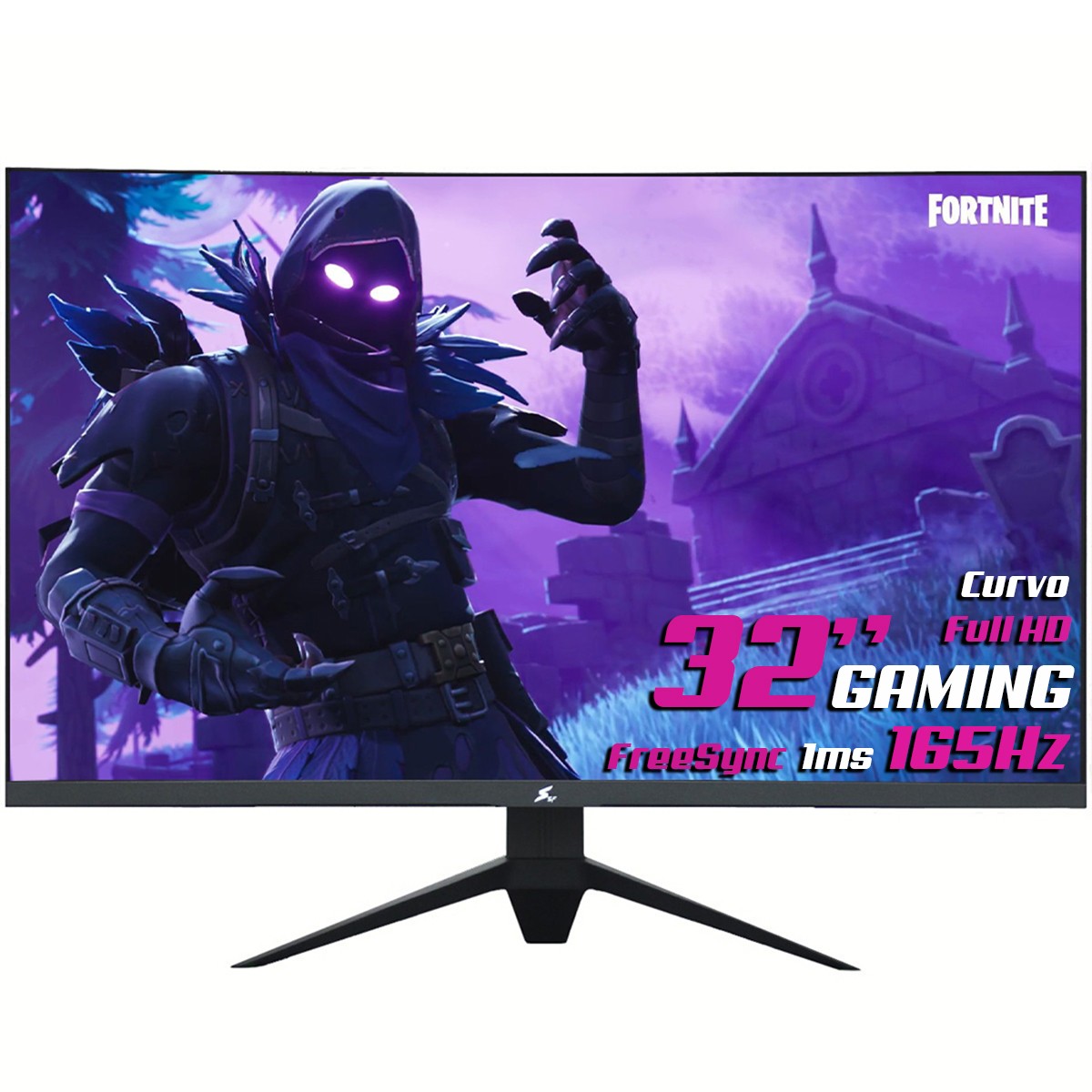 Monitor Gamer da SuperFrame, modelo Precision Ultra Curvo de 31.5