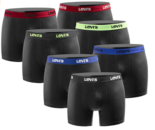 Levi's Levis Boxershorts Giftbox Logo Aop Boxer Brief 3P Zwart - Vergelijk  prijzen